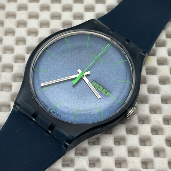 Swatch Watch - SUON700 - BLUE REBEL - Picture 1 of 9